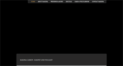 Desktop Screenshot of marinacassidy.com